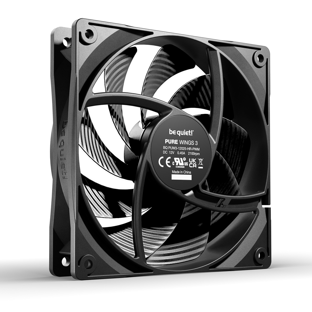be quiet! PURE WINGS 3 120mm PWM HS 3er-Pack | Gehäuselüfter