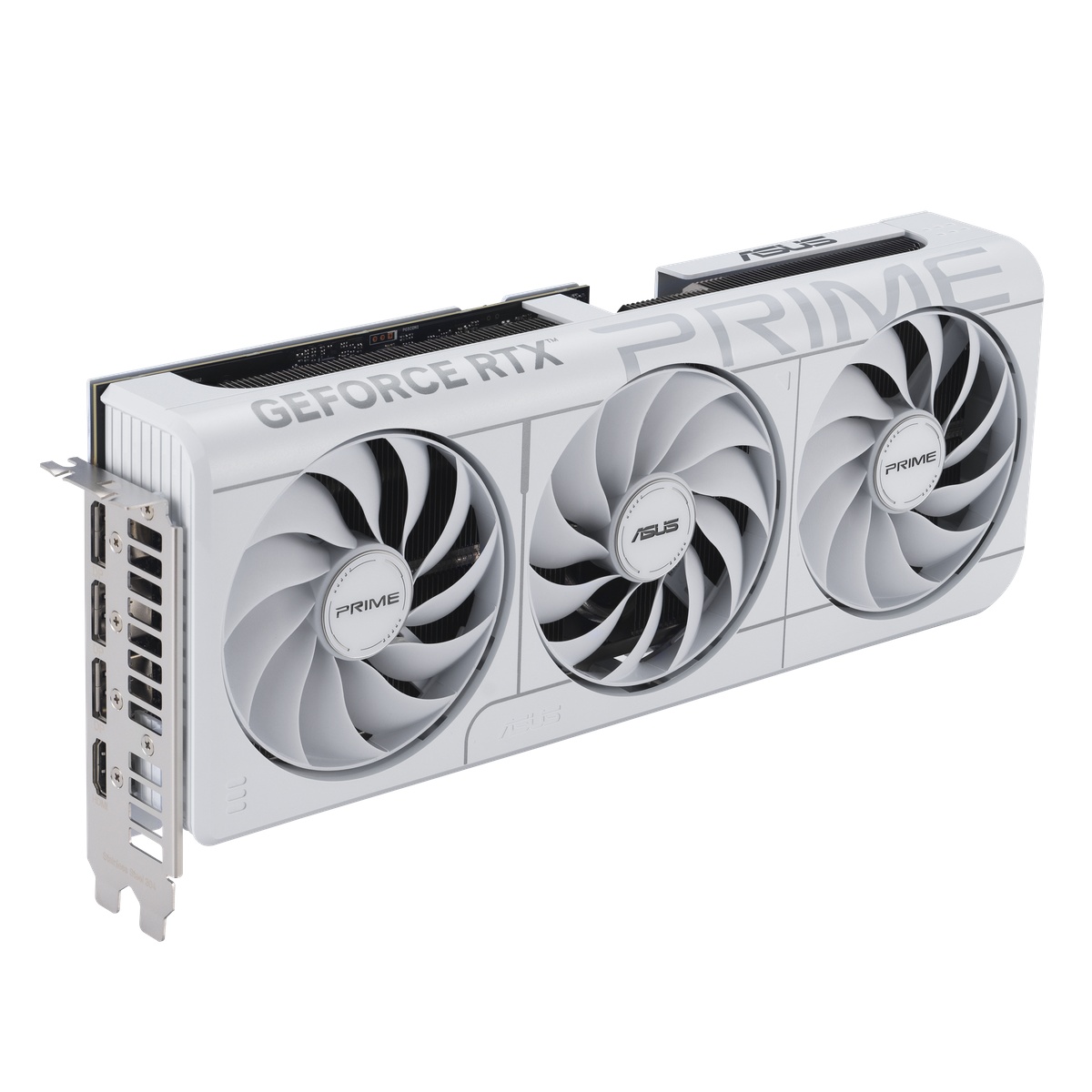 ASUS Prime GeForce RTX 5070 OC White - 12GB GDDR7, HDMI, 3x DP