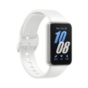 Samsung Galaxy Fit3 SM-R390, silver accelerometer, position sensor, barometer, optical heart rate sensor, light sensor, blood oxygen measurement (S)