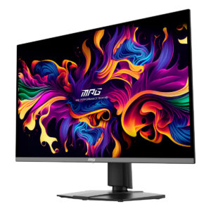 MSI MPG 322URXDE QD-OLED Gaming Monitor – 4K UHD, 240Hz, 0.03ms MSI OLED Care 2.0, HDMI 2.1-48Gbps bandwidth, 4K 120Hz support, VRR and ALLM