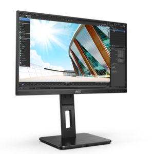 AOC Q24P2Q Office Monitor – IPS, QHD, Höhenverstellung