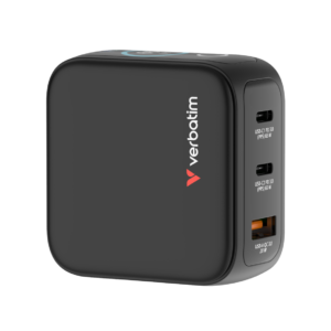 Verbatim Mini GaN Charger 65W with Display