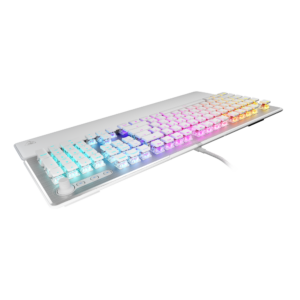 Turtlebeach Vulcan II gaming keyboard gaming keyboard linear switches, DE layout, white