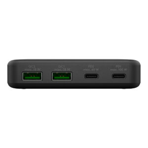 Goobay USB-C™ PD GaN Multiport-Tischladegerät (100 W) schwarz
