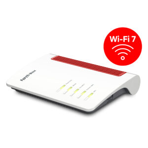 FRITZ!Box 7630 WiFi 7 (WLAN BE) Router, Dualband, max. 3.600 Mbit/s, 1x 2.5G WAN/LAN, 3x 1G LAN