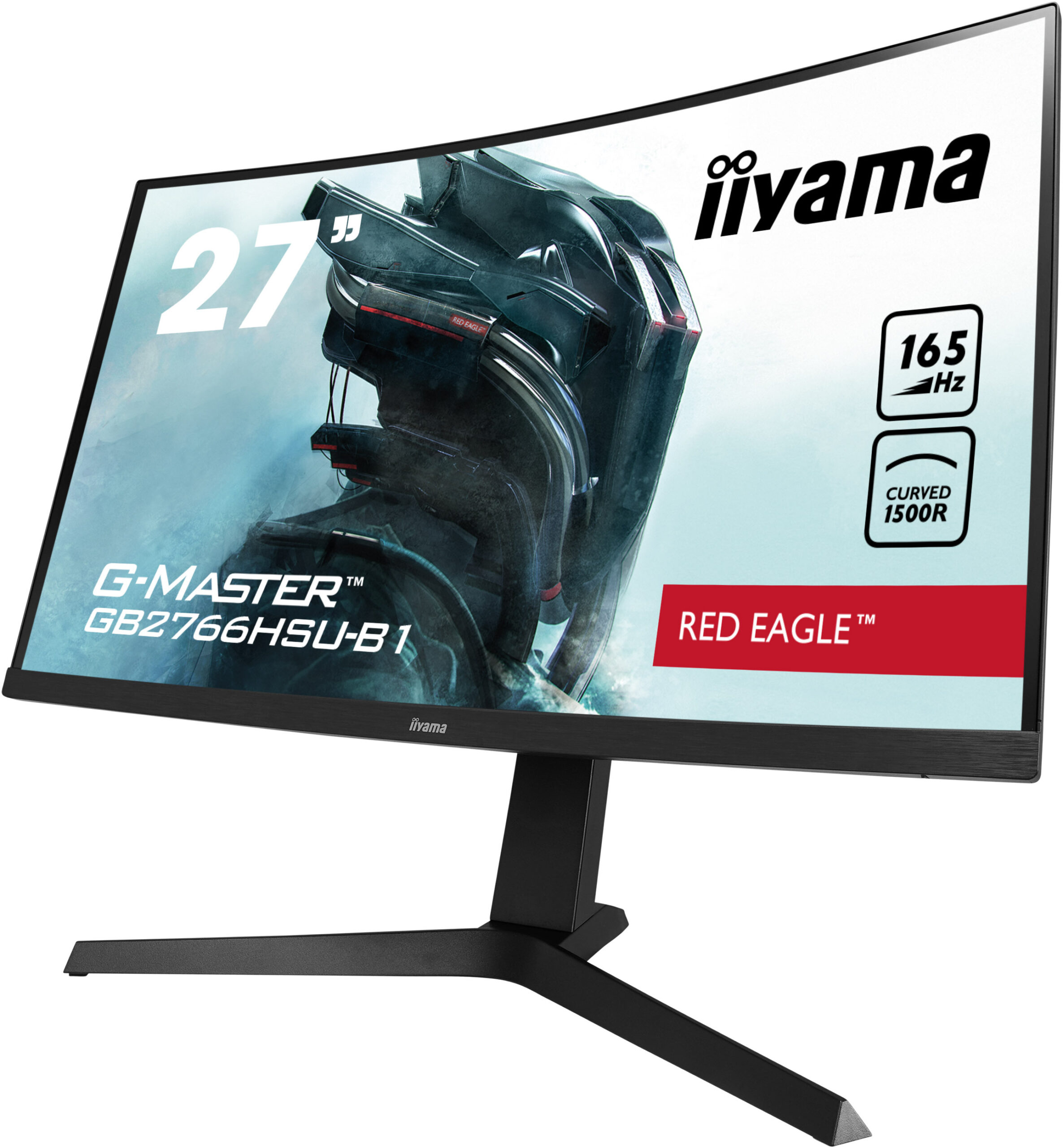 Iiyama G-Master GB2766HSU-B1 Gaming Monitor - Curved, 165 Hz