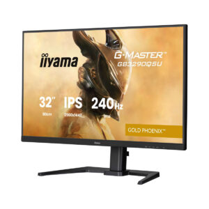Iiyama GB3290QSU-B1 Gaming Monitor 31.5″ QHD IPS, 240 Hz, 1 ms MPRT, USB hub, USB-C, AMD FreeSync Premium