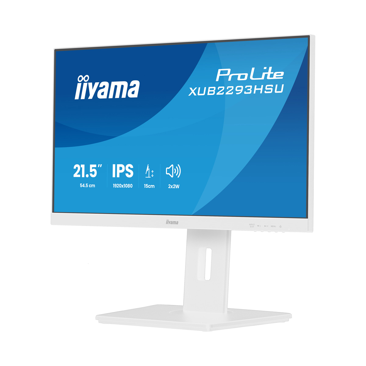 Iiyama ProLite XUB2293HSU-W7 21.5" Full HD IPS, 100Hz, HDMI, DisplayPort, USB-Hub