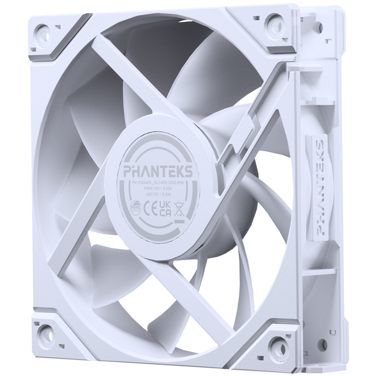 PHANTEKS M25-120 Gen2 PWM DRGB white | case fan