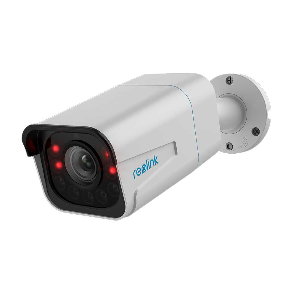 Reolink P430 IP Überwachungskamera Weiß 8MP (3840x2160), PoE, IP66-Wetterschutz, Nachtsicht in Farbe, 5x Optischer Zoom