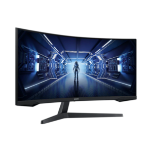 Samsung Odyssey G5 C34G55TWWP Gaming Monitor – 165 Hz, WQHD