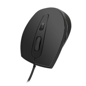 Speedlink AXON Leise & Antibacterial mouse, 5 buttons, USB port, Up to 2,400 dpi resolution, driverless installation
