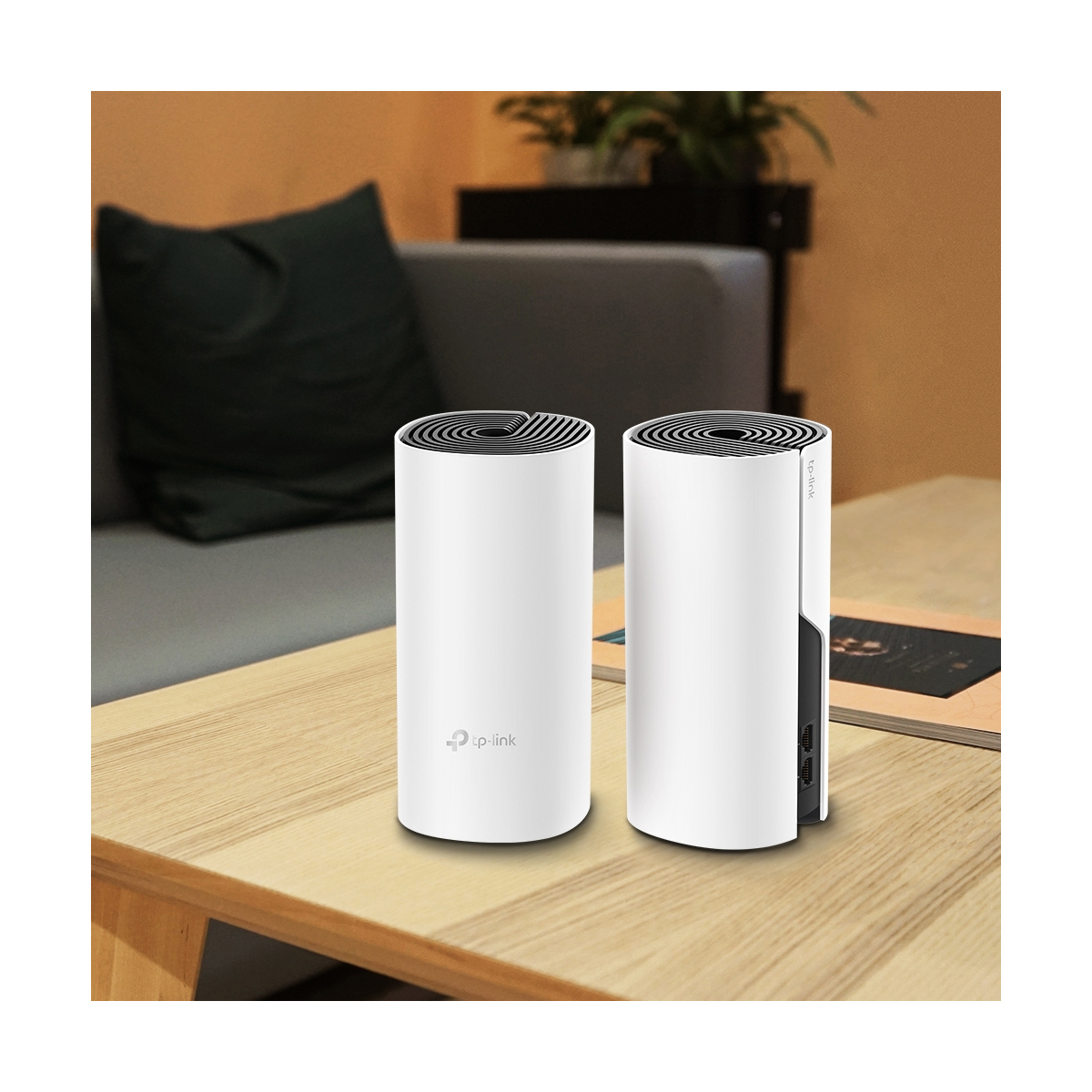 TP-Link Deco M4 WLAN Mesh System, 3 set AC1200 dual band, 2x Gb LAN/WAN (per unit)