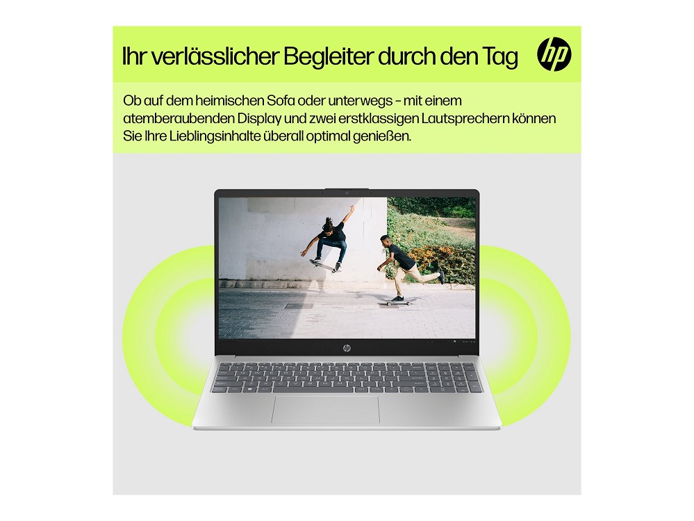 HP Laptop 15-fd1059ng - Core 5 120U / 1.4 GHz - FreeDOS 3.0 - Intel Graphics - 16 GB RAM - 1 TB SSD - 39.6 cm (15.6")