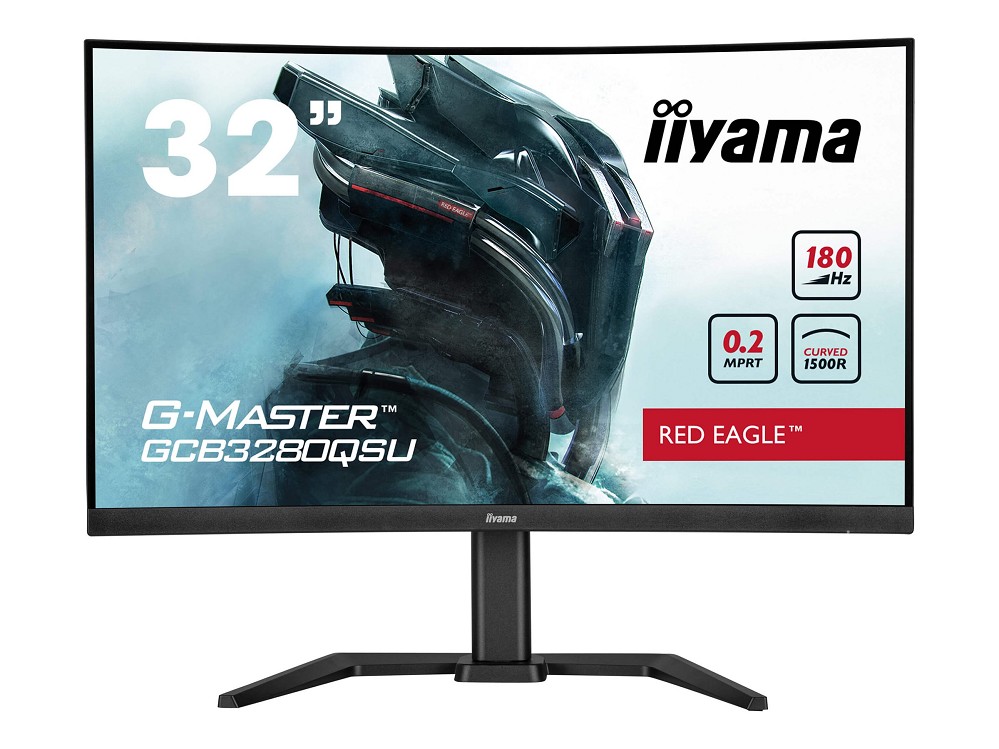 iiyama G-MASTER Red Eagle GCB3280QSU-B2 - LED-Monitor - gebogen - 81.3 cm (32") - HDR