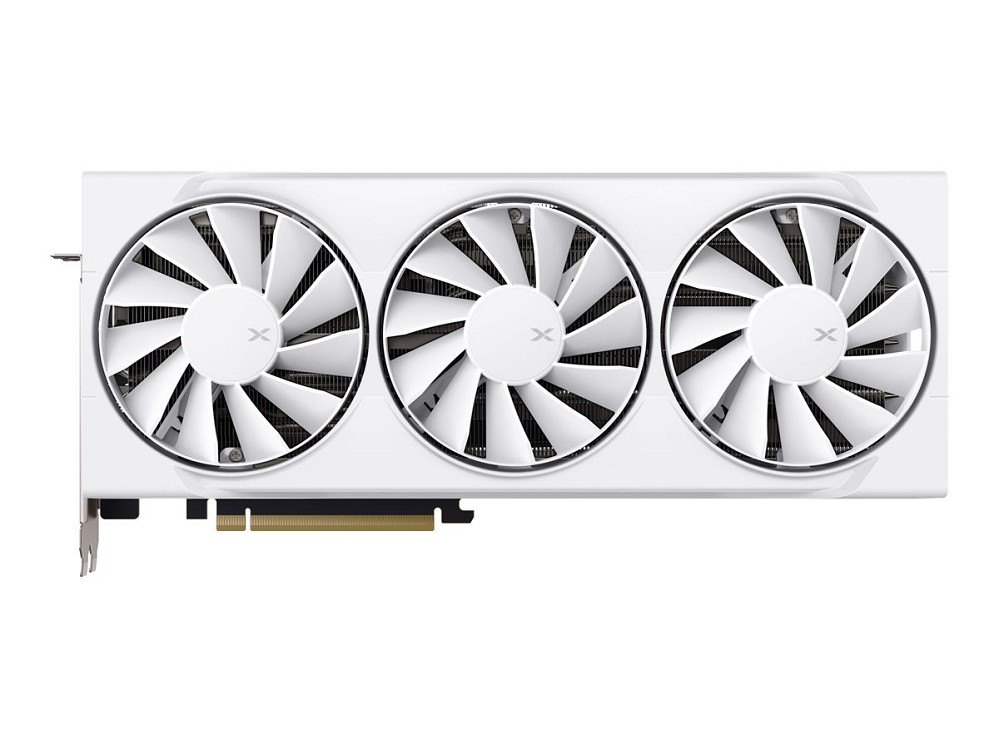XFX Swift Radeon RX 9070 OC White Triple Fan Gaming Edition Grafikkarte 16GB GDDR6 DP/HDMI