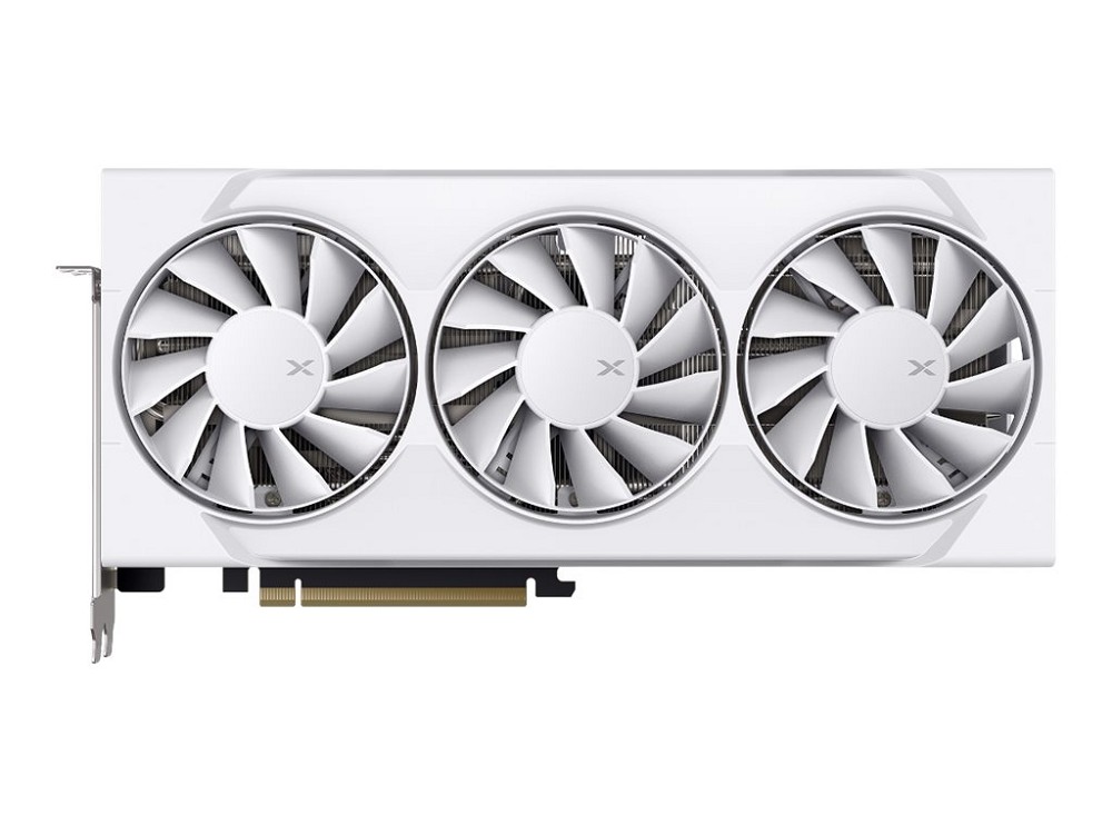 XFX Swift Radeon RX 9060 XT OC White Triple Gaming Edition Grafikkarte 16GB GDDR6 DP/HDMI