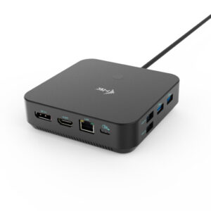 i-tec USB-C HDMI Dual DP Docking Station with Power Delivery 100 W + i-tec Universal Charger 100 W
