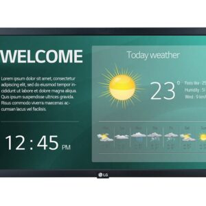 LG 22SM3G-B SM3G Series – 55 cm (22″) Klasse (54.6 cm (21.5″) sichtbar)