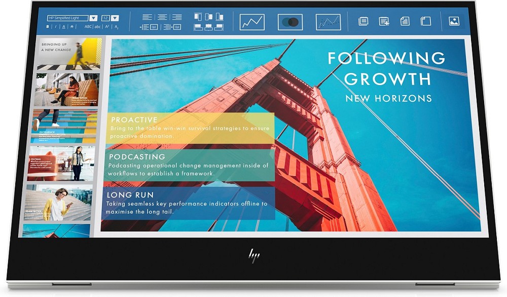 HP E14 G4 Portable - LED-Monitor - Full HD (1080p) - 35.6 cm (14") - HDR