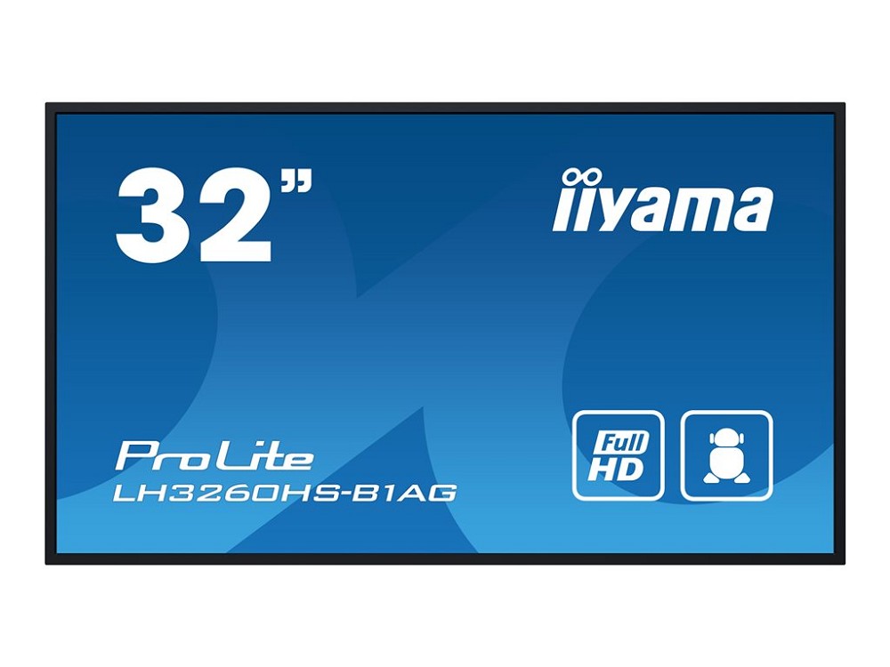 iiyama ProLite LH3260HS-B1AG (80 cm (31.5") sichtbar) LCD-Display - Full HD - für Digital Signage