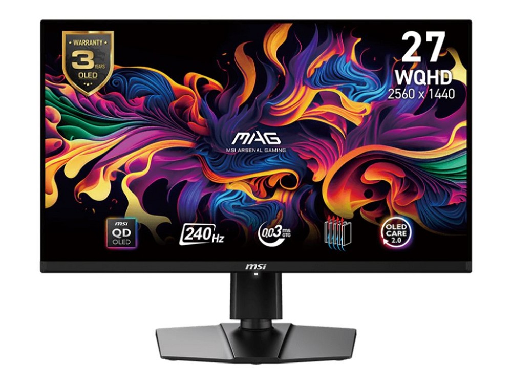 MSI MAG 271QPXDE QD-OLED E2 – OLED monitor – 68.6 cm (27″) – HDR