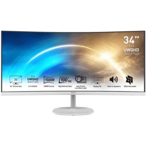 MSI PRO MP341CQWDE, 34″