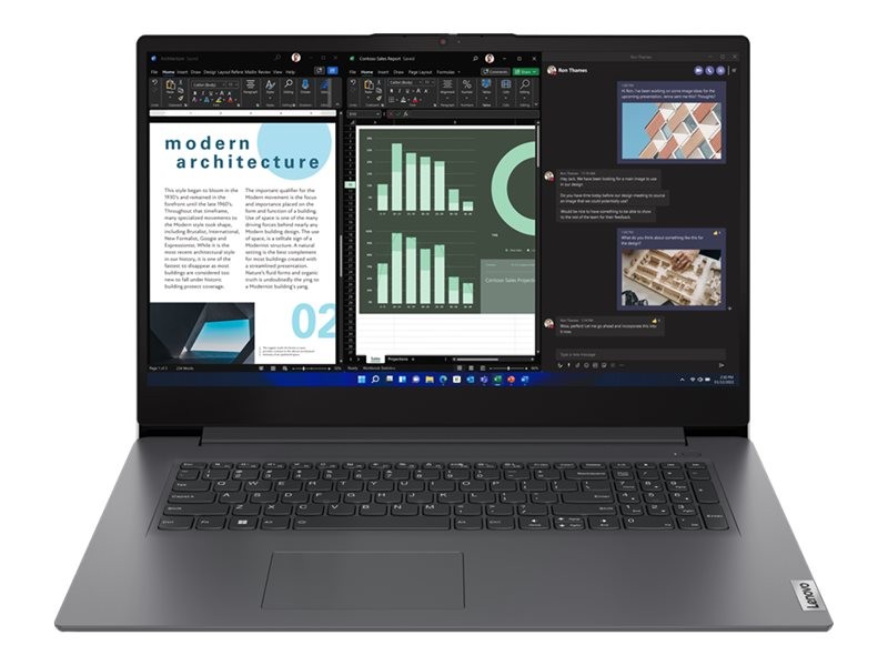 Lenovo V17 G4 IRU 83A2 - 17.3", Intel Core i3-1315U, 8 GB RAM, 256 GB SSD, oBS