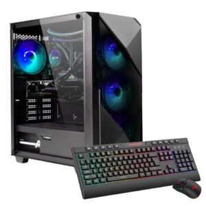 GAMEMAX Striker 7627 Gaming-PC, Ryzen 5 9600X, 32GB RAM, 1TB SSD, GeForce RTX 5060 8GB, Windows 11 Home