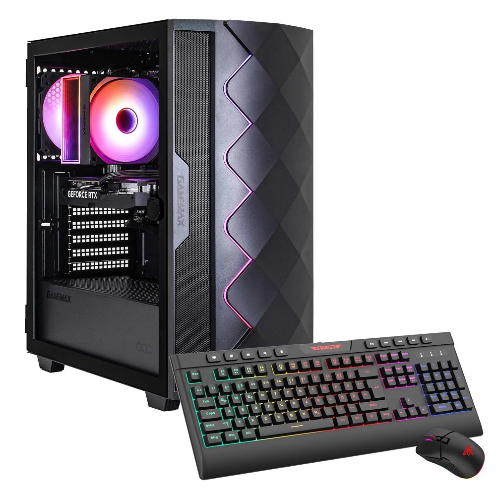 Hyrican GAMEMAX Gaming-PC Diamond – AMD Ryzen 5 5500, 16 GB DDR4, 1 TB SSD, GeForce RTX 5050, Windows 11 Home