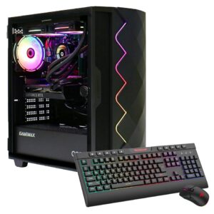 Hyrican GAMEMAX gaming PC Diamond BK 7841 – AMD Ryzen 7 9700X, 16 GB RAM, 1 TB SSD, GeForce RTX 5060 Ti, W11H