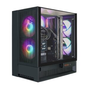 Hyrican COUGAR Gaming-PC OmnyX BK 8073 – AMD Ryzen 7 9700X, 32 GB RAM, 2 TB SSD, GeForce RTX 5090, Windows 11 Home