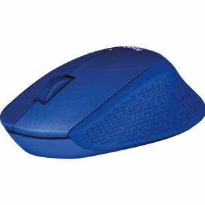 Logitech M330 Silent Plus mouse, blue
