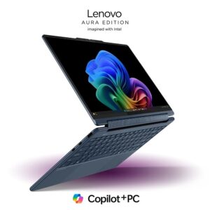 Yoga 9i 2-in-1 Gen 10 Aura Edition – 14″, Intel Core Ultra 7 256V, 16 GB RAM, 512 GB SSD, Windows 11 Home