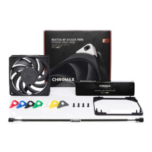 Noctua NF-A12x25 PWM chromax.black.swap | 120mm Gehäuselüfter