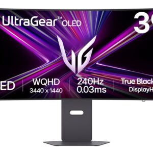LG 39GX900A-B – 99.1 cm (39″) 3440 x 1440 Pixel Wide Quad HD OLED Black