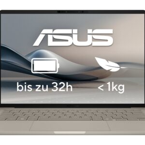 ASUS Zenbook A14 UX3407QA-QD488W Copilot+ PC – 14″, Snapdragon X1-26-100, 16 GB RAMm, 1 TB SSD, Windows 11 Home