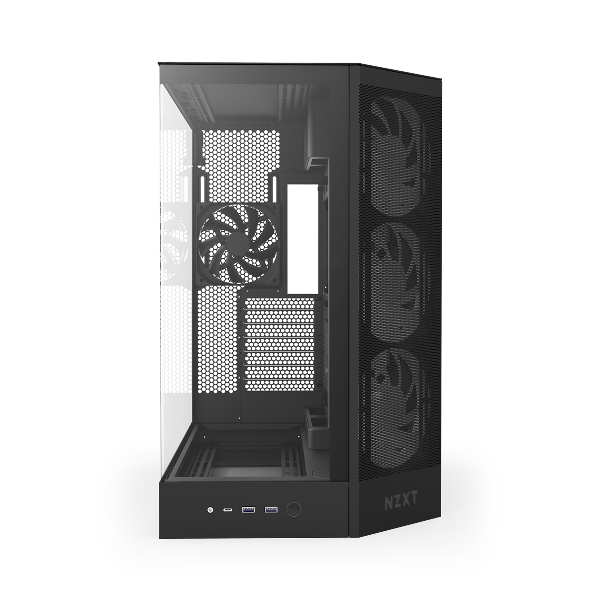 NZXT H9 FLOW RGB (2025) black | PC housing