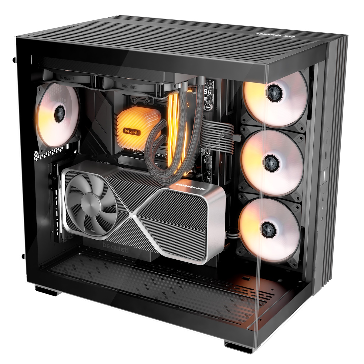 be quiet! LIGHT BASE 600 DX Black | PC-Gehäuse