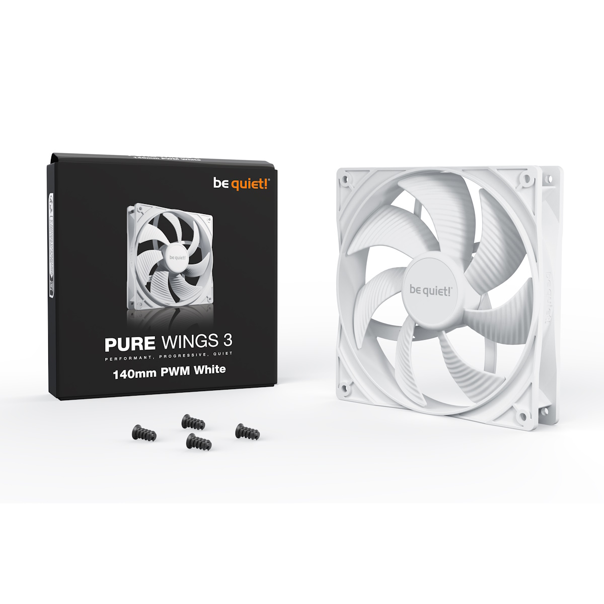 be quiet! PURE WINGS 3 140mm PWM White