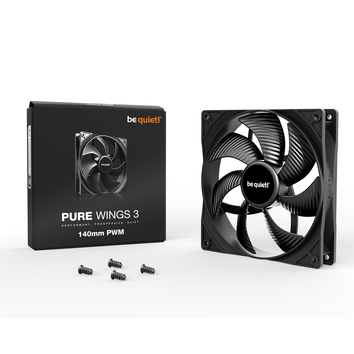 be quiet! PURE WINGS 3 140mm PWM | Gehäuselüfter