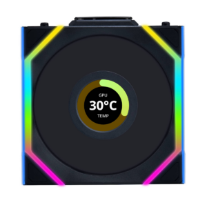 Lian Li UNI FAN SL Wireless LCD 120 ARGB 3er-Pack | Gehäuselüfter