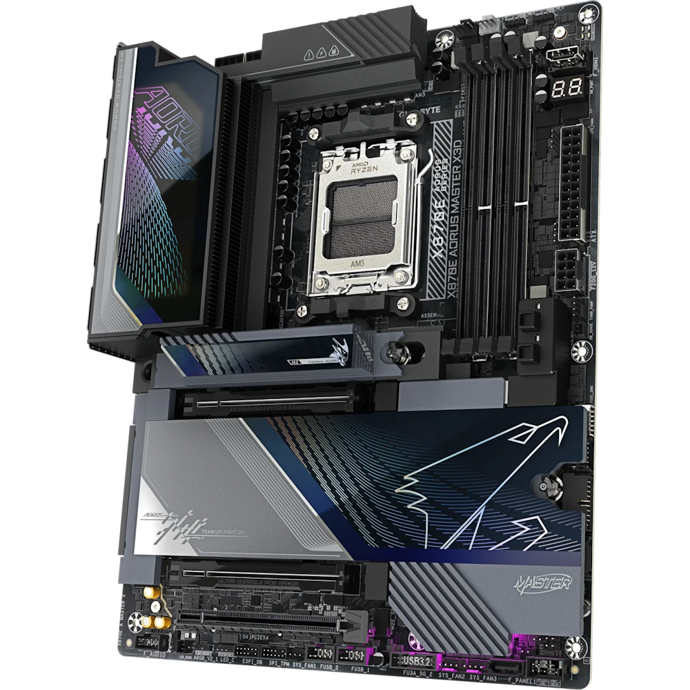 GIGABYTE X870E AORUS Master X3D Mainboard Base AM5