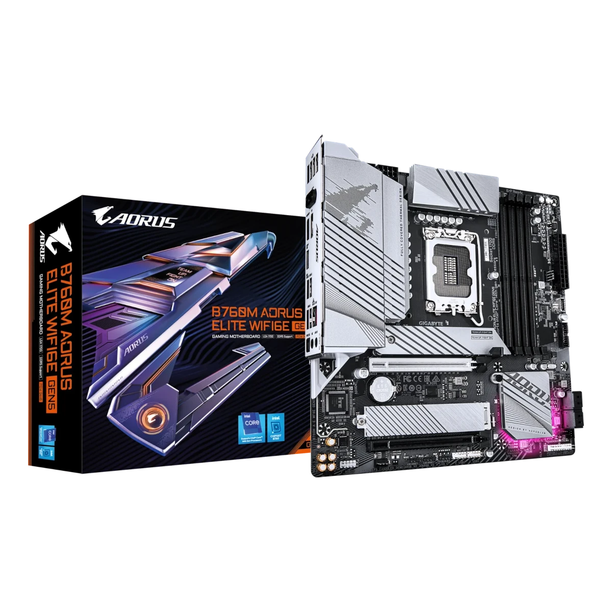 GIGABYTE B760M AORUS Elite WIFI6E GEN5 Mainboard