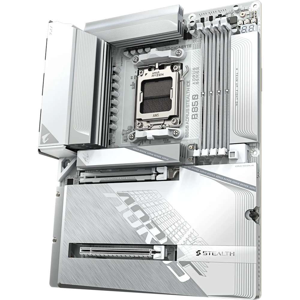 GIGABYTE B850 AORUS Stealth ICE Mainboard Base AM5
