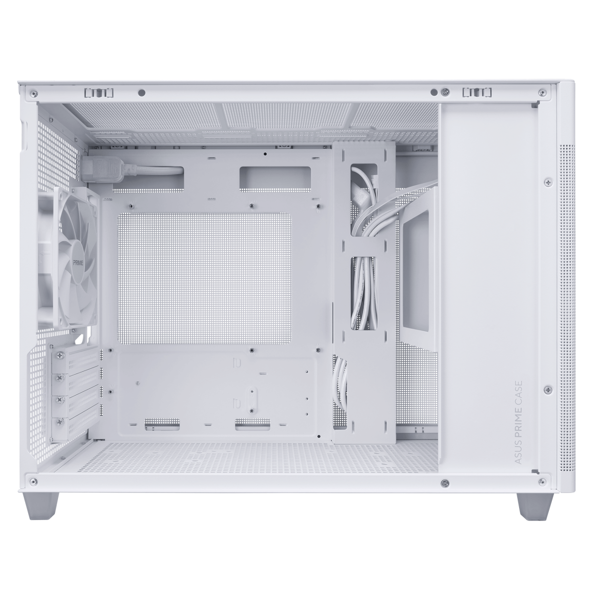 ASUS Prime AP201 TG White Edition | MicroATX PC cases