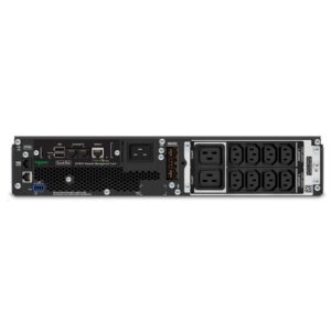 APC Smart-UPS SRT3000RMXLI-NC USV 3000VA, 2700W, online double conversion, 8x C13, 2x C19, rack assembly, network card