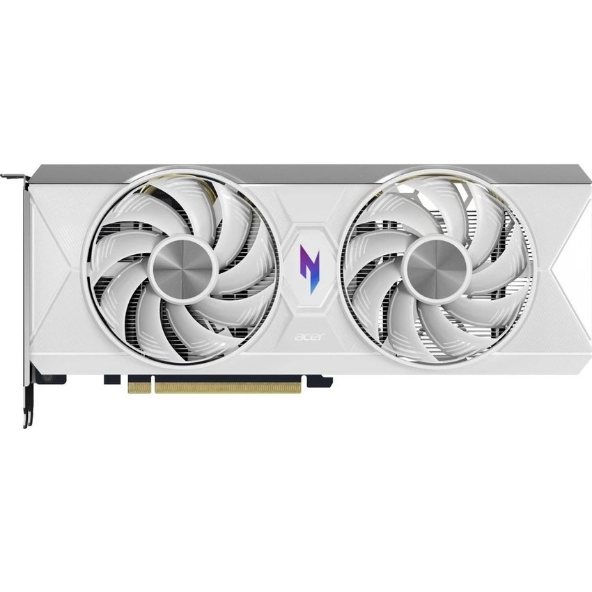 Acer Nitro AMD Radeon RX 9060 XT 8G OC White - 8GB GDDR6, 1x HDMI, 3x DP