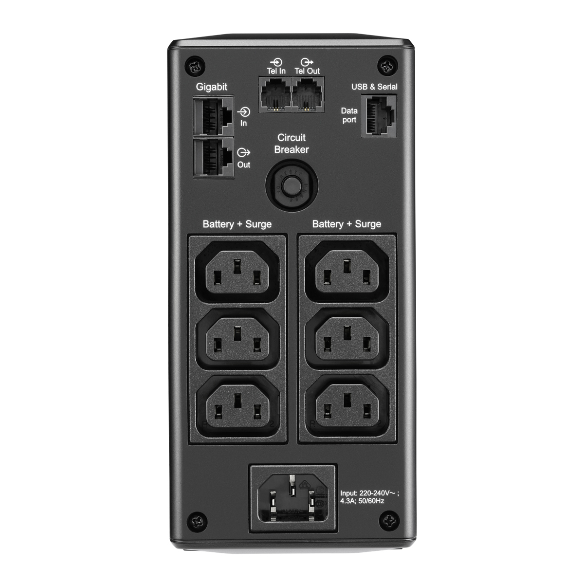 APC Back-UPS Pro BR900MI USV 900VA, 540W, Line-Interactive, 6x C13