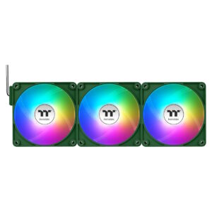Thermaltake CT140 EX Reverse ARGB Sync Racing Green 3er-Pack | Gehäuselüfter